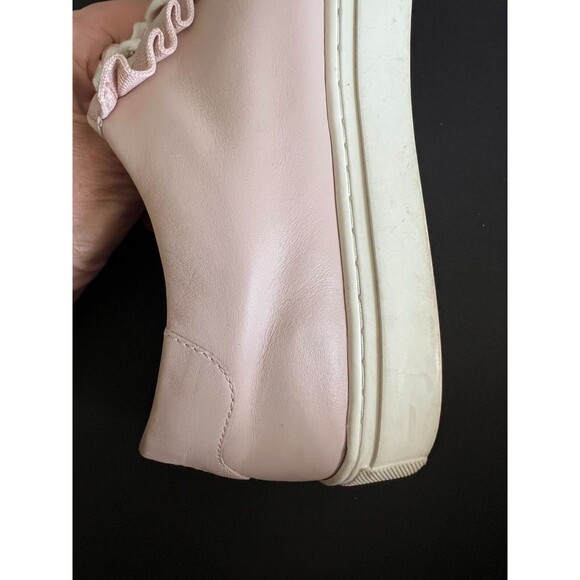 Tory Burch Sport Pink Leather Athletic Shoe Women's 11M Sneakers Ruffle SN36558 - Picture 15 of 16